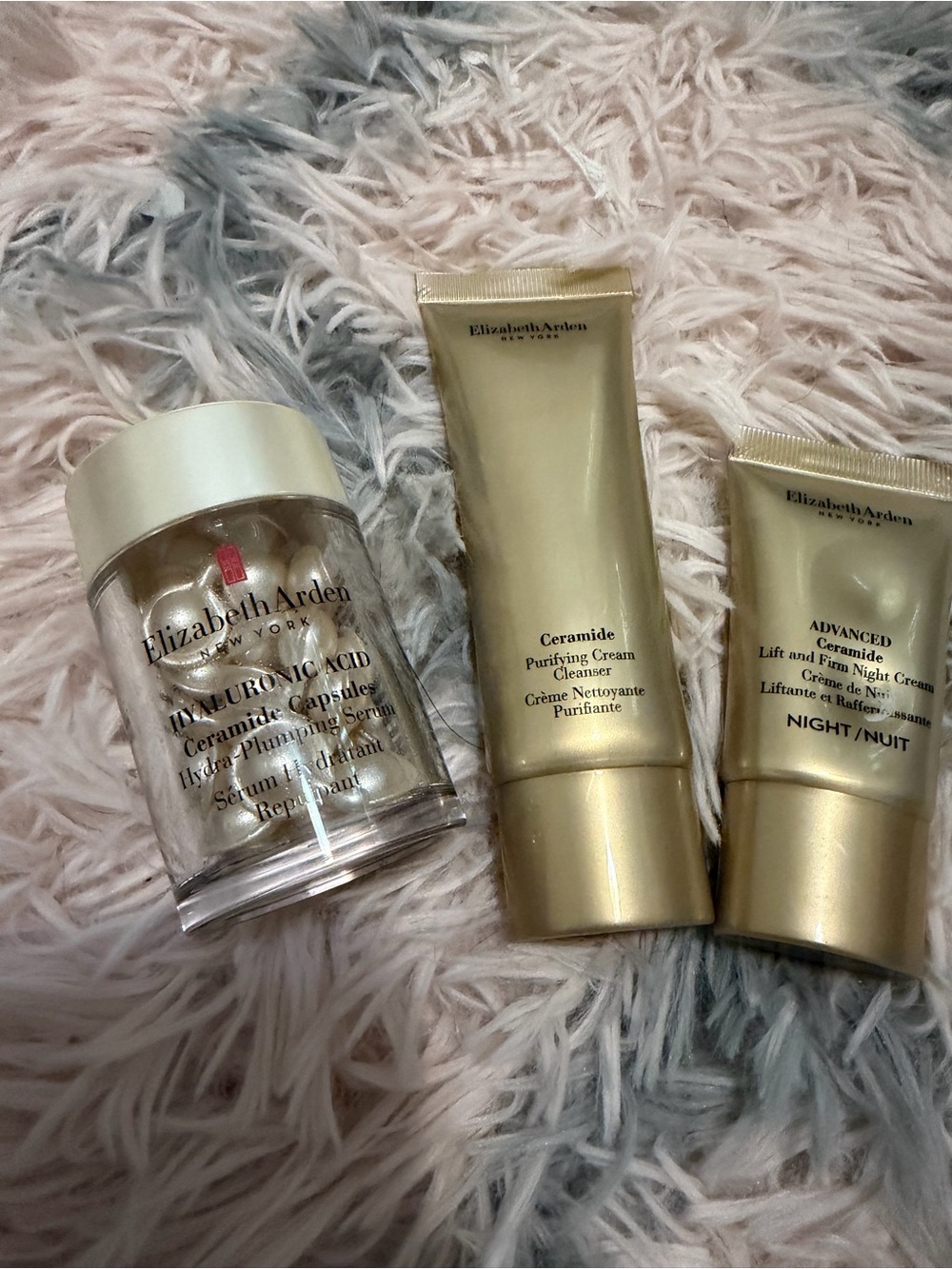 Elizabeth Arden Skincare trio products (ceramide)